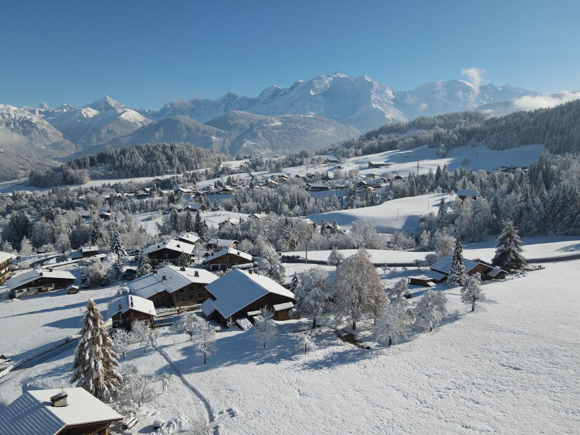 コルドン Chalet Neuf La Perle Du Perronヴィラ エクステリア 写真